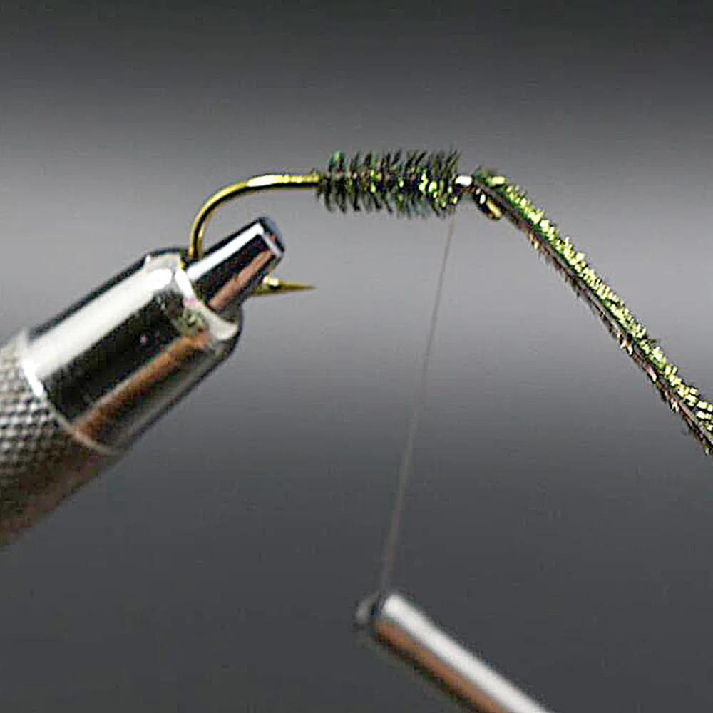 Topranc New Fly Tying Natural Peacock Herl Feather Wire Fly Tying Material Olive Green Fly Fishing Nymphs Streamers Accessories view 4