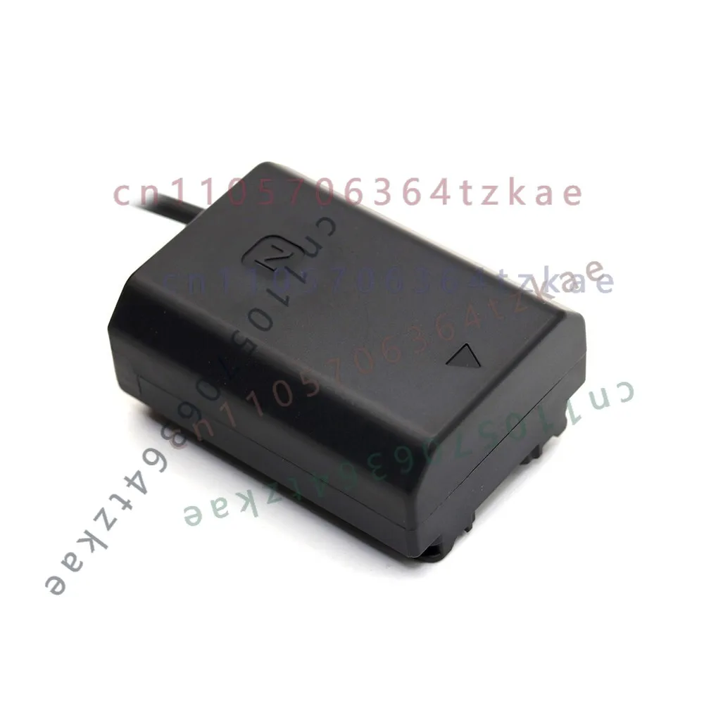 Full Decoded NP-FZ100 Dummy Battery with Spring Cable DC Coupler for Sony A9 A7M3 A7R3 A7S3 Camera Power Supply