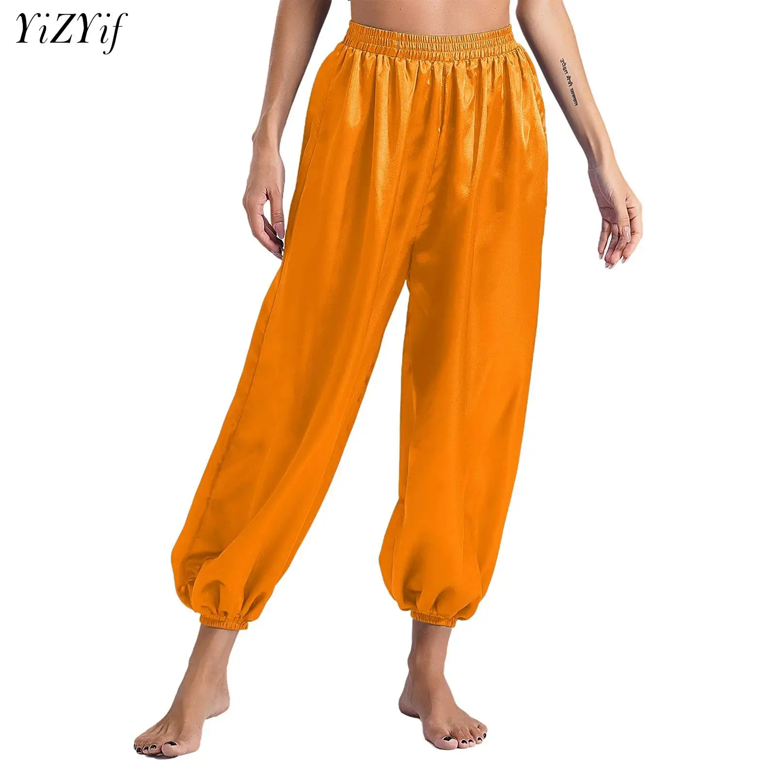 

Hot Casual Women Harem Pants Sports Baggy Hippie Workout Loose Trousers Sweatpants Solid Sports Loose Trousers Belly Dance Wear