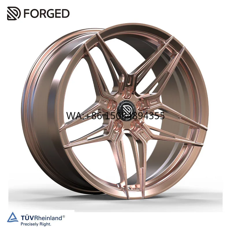 

Deep Aerodynamic Concave Staggered Design Forged Wheels Suitable for 5*120 5*108 5*112 Aluminum Alloy 17 21 Inches