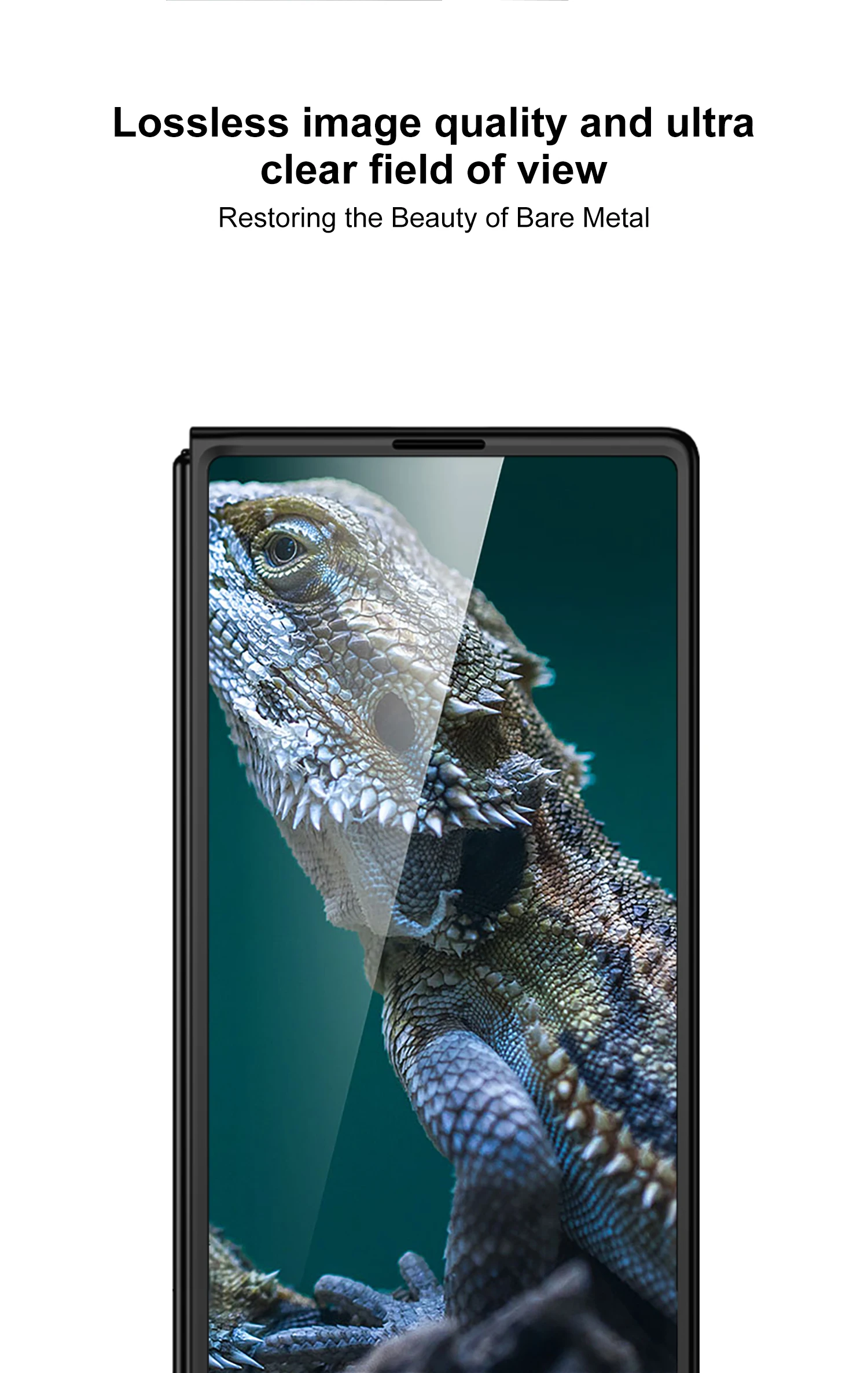 Luxus-Beschichtung Bildschirm Glas Fall Für Samsung Galaxy Z Fold 7 6 Kamera Schutzhülle Klare Kunststoff Abdeckung Für Z falten 5 4 Funda – Detail 6