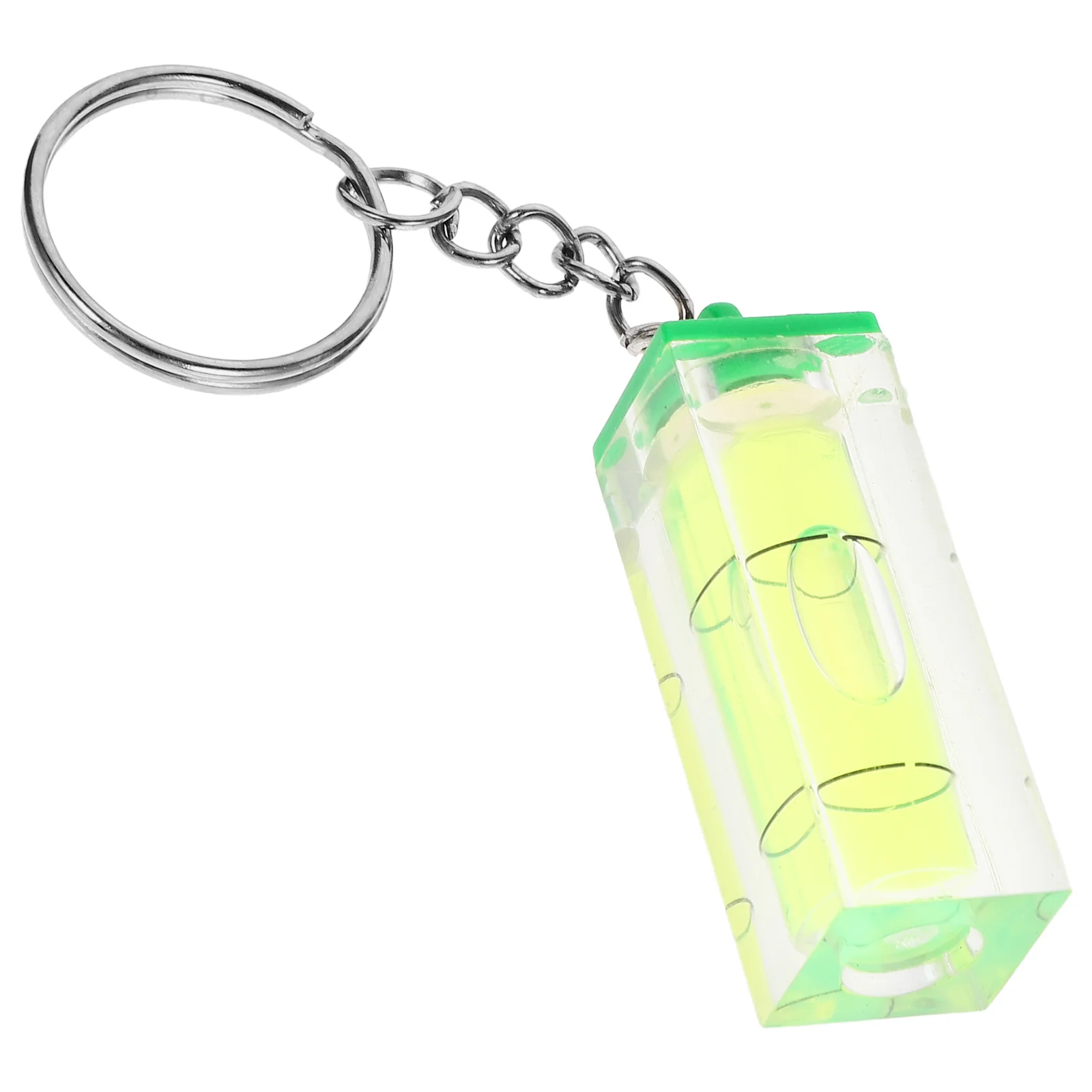 فقاعة صغيرة مستوى المفاتيح أداة مستوى الروح للرجال مفاتيح السيارة محفظة سلسلة المحمولة أداة صغيرة التخييم الاستخدام في الهواء الطلق #2