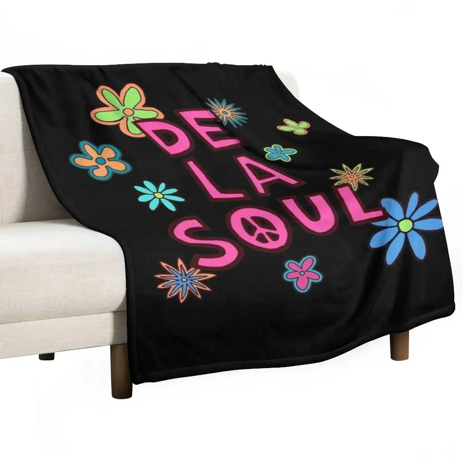 

De La Soul Throw Blanket Decorative Beds for winter Luxury Designer manga Blankets