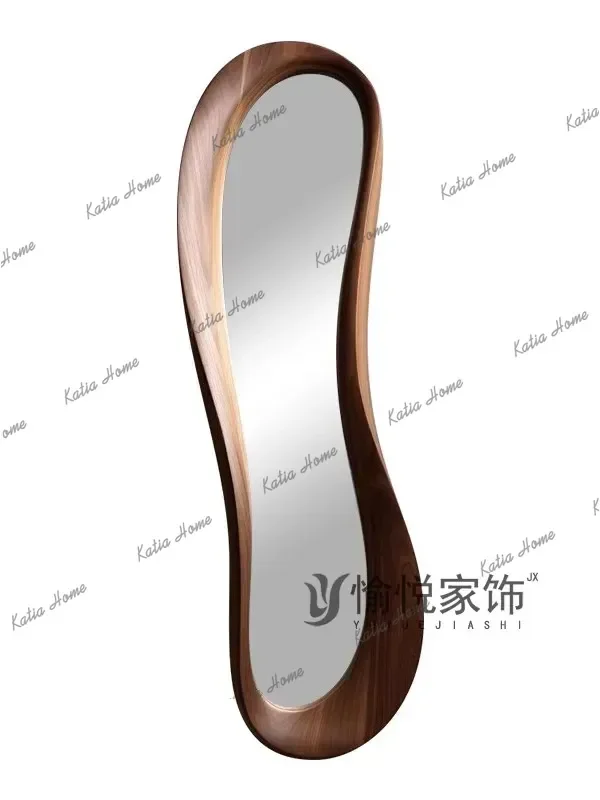 American Style Light luxury Retro Artistic Creativity Alien Full-Body Mirror Bedroom Advanced Change Clothes Wall-Mounted Mirror