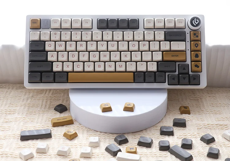 

Micro-light mechanical keyboard 108 keys PBT personalized keycap custom XDA height disc cap