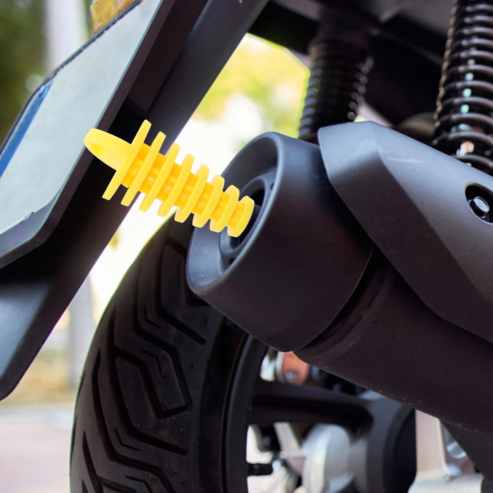 

Заглушка выхлопной трубы внедорожного мотоцикла, пробка для мытья выхлопной трубы из ПВХ, простая установка, прочный аксессуар, пробка для мытья выхлопной трубы мотоцикла