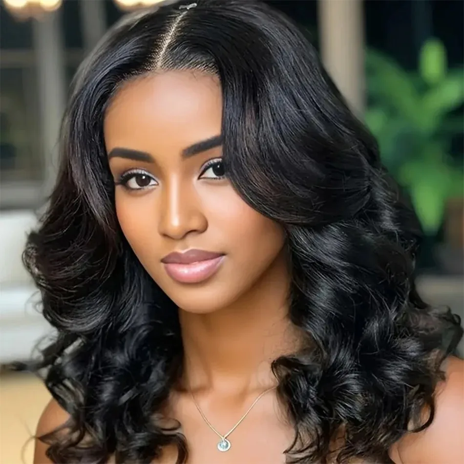 

Curly Bob HD Body Wave Transparent 13x4 Lace Frontal Wig Pelucas De Cabello 100 Humano 180 Density 13x6 Lace Front Wig For Women