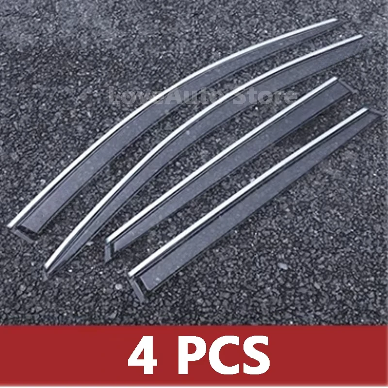For Changan UNIT UNI-T 2021-2024 Car Window Visor Door Rain Sun Shield Side Windows Vent Shades Sun Rain Guard