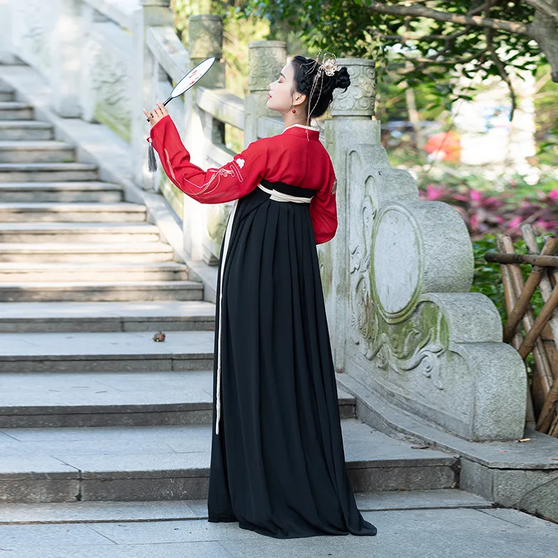 Vestido Hanfu de estilo chino para mujer, traje de baile tradicional, traje Tang, Hada Oriental, Hanfu antiguo, Cosplay, vestido de dinastía Han