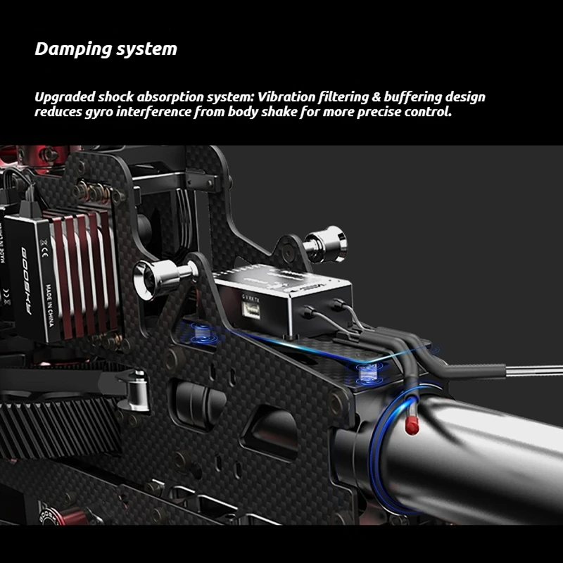 GOOSKY RS7 Ultra 700 RC Hubschrauber Professioneller 3D-Stunt-Hubschrauber mit Verbessertem Hauptgetriebe RC-Hubschrauber Kindergeschenke