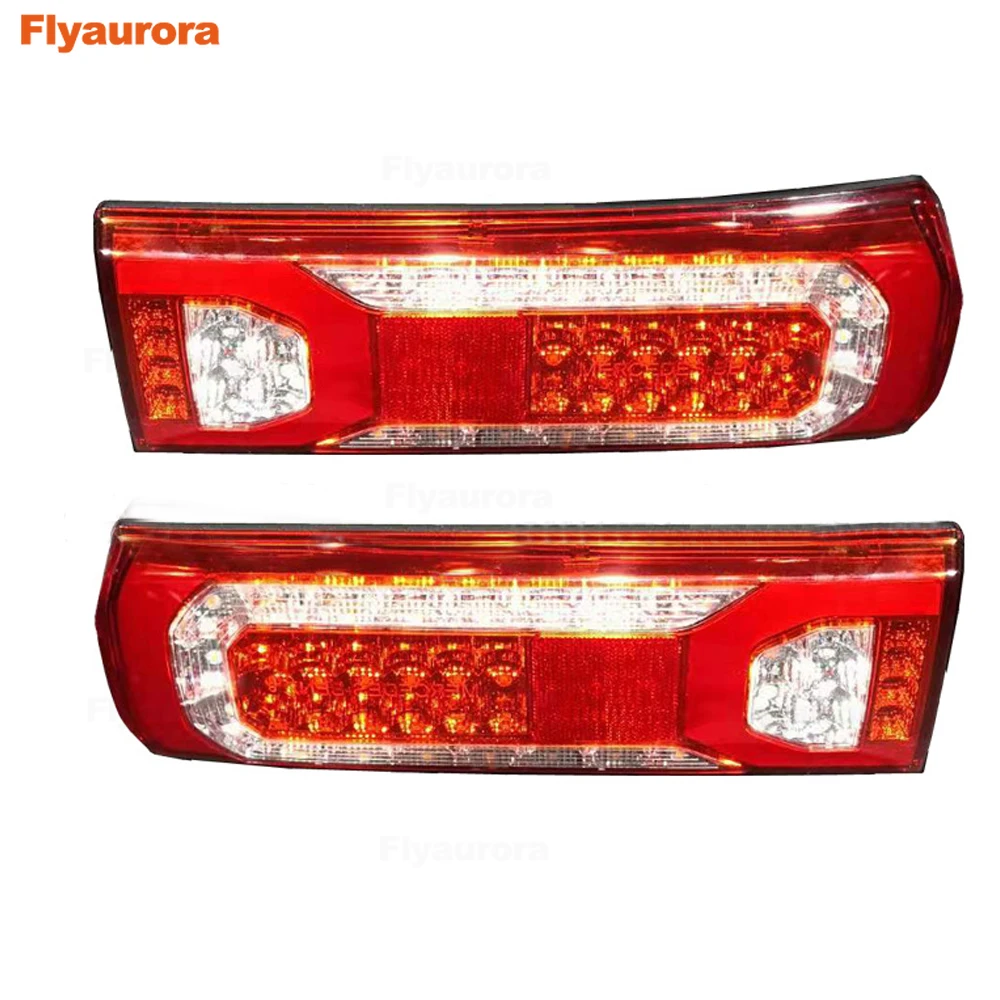 For Mercedes-Benz Truck ACTROS MP5 LED Rear Tail Light Bumper Brake Stop Reverse Warning Lamp 24V Truck Trailer Lorry Taillight