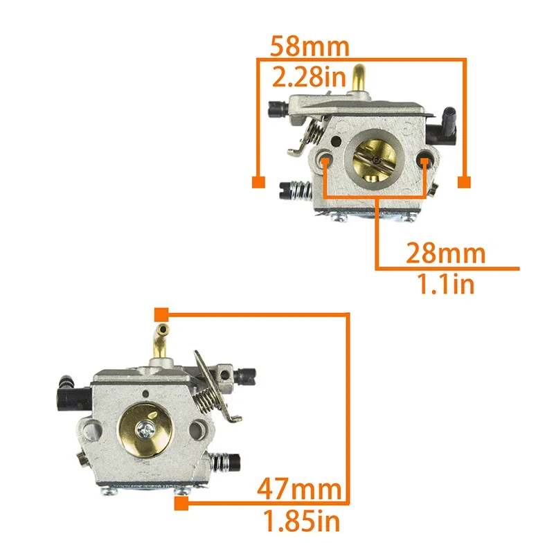 Carburetor MS260  For STIHL 024 026 MS240 MS260 024AV 024S Replace Walbro WT194 Carb Accessories Outdoor Garden Power