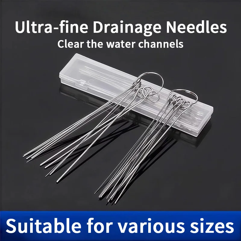 Car windshield wiper nozzle, shower head, cleaning brush, cleaning needle, flower vase cleaning, drain cleaner