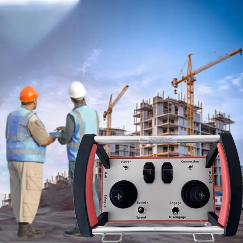 التخصيص تصميم مبتكر متعدد الوظائف مقاوم للماء البلاستيك والمعادن الزاحف رافعة حفارة راديو صندوق التحكم عن بعد #3