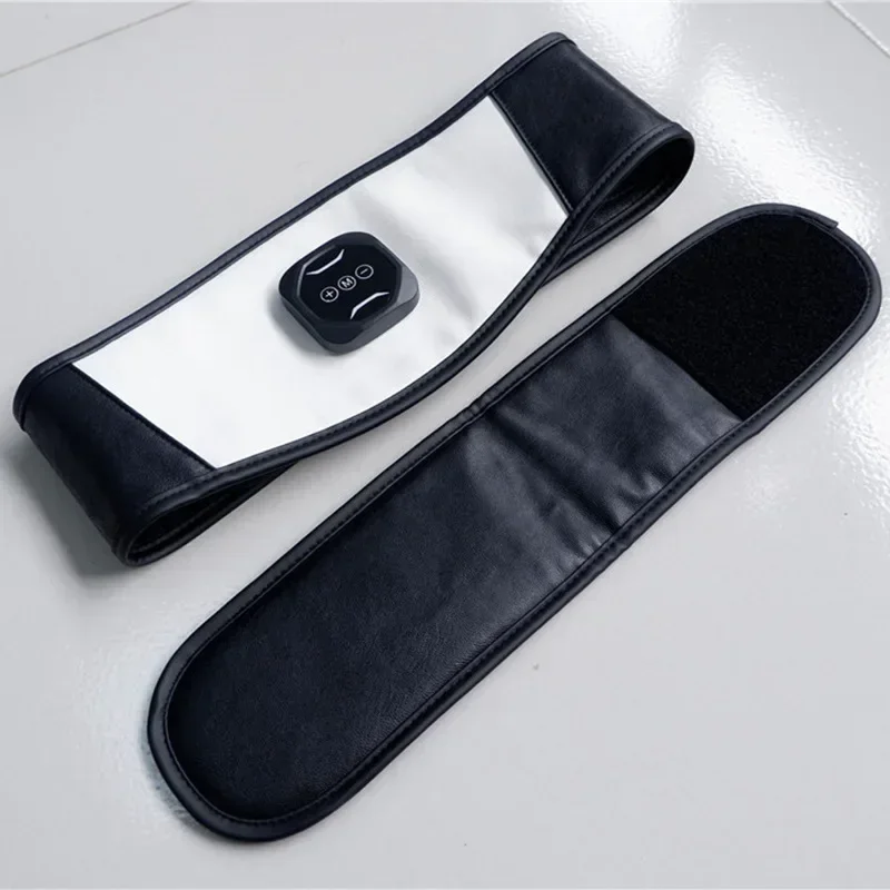 Electric Fitness Trainer Belt Smart USB Rechargeable Abdominal Muscle Stimulator Massage Slimming Belts Waist