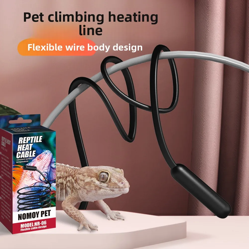 

NOMOY Reptile Habitat Box-Waterproof Terrarium for Gecko/Hedgehog/Sugar Glider|with Built-in Heating Wire&Thermostat Control