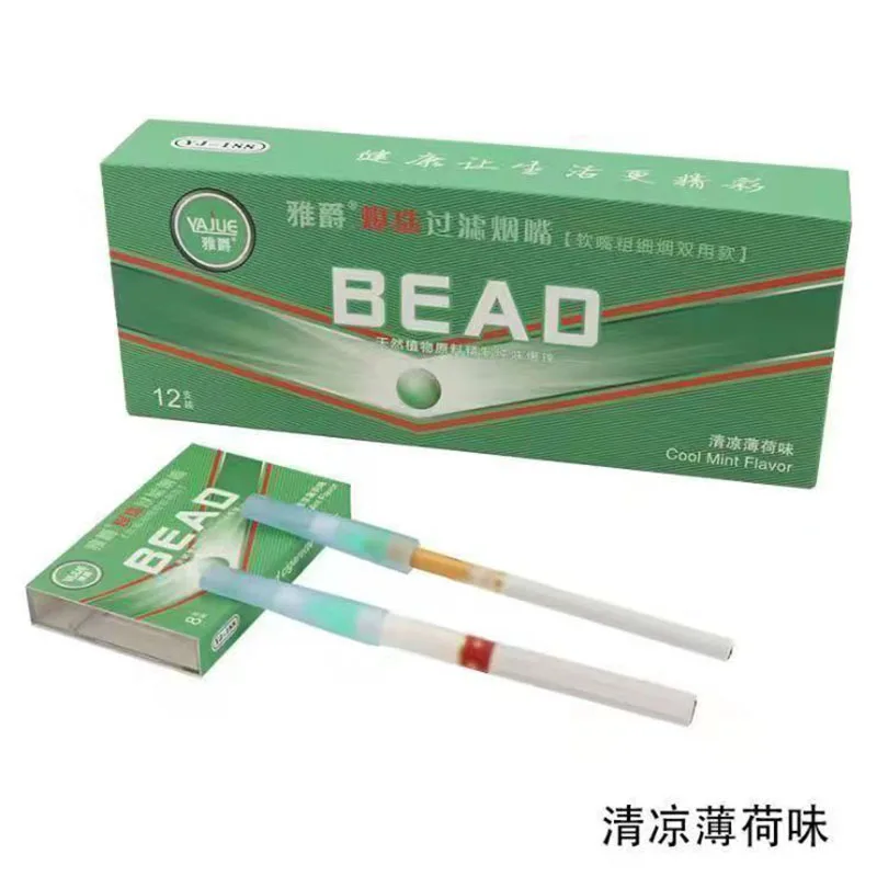 8 قطعة/الحزمة مرشحات الكرة سحق الجليد روز العنب النعناع 70% القطران تخفيض نانوبيم مرشح القطن مانعة للتسرب للبالغين المدخنين