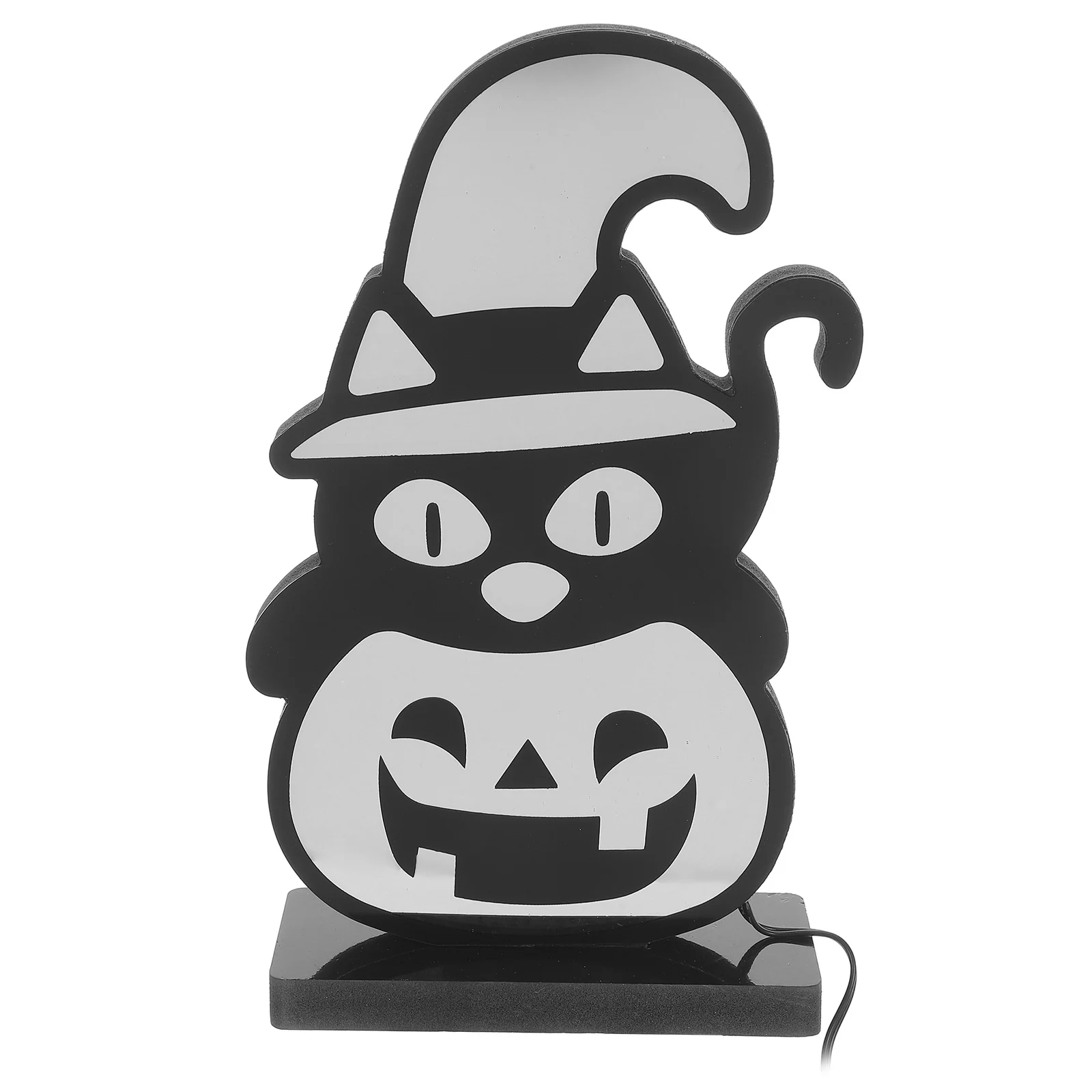 هالوين اليقطين ضوء النيون USB بالطاقة النيون تسجيل قاعدة مصباح ليد الجدول مصباح داخلي هالوين حزب بار ديكور غرفة نوم