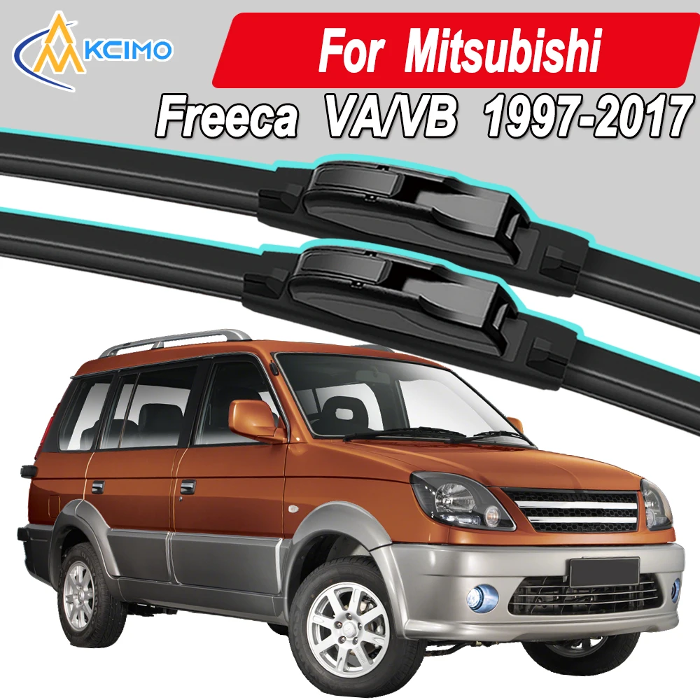 

Силиконовые щетки стеклоочистителя автомобиля для Mitsubishi Freeca ВА/ВБ 1997-2017 - Всепогодные бесшумные щетки стеклоочистителя, быстроразъемный зажим