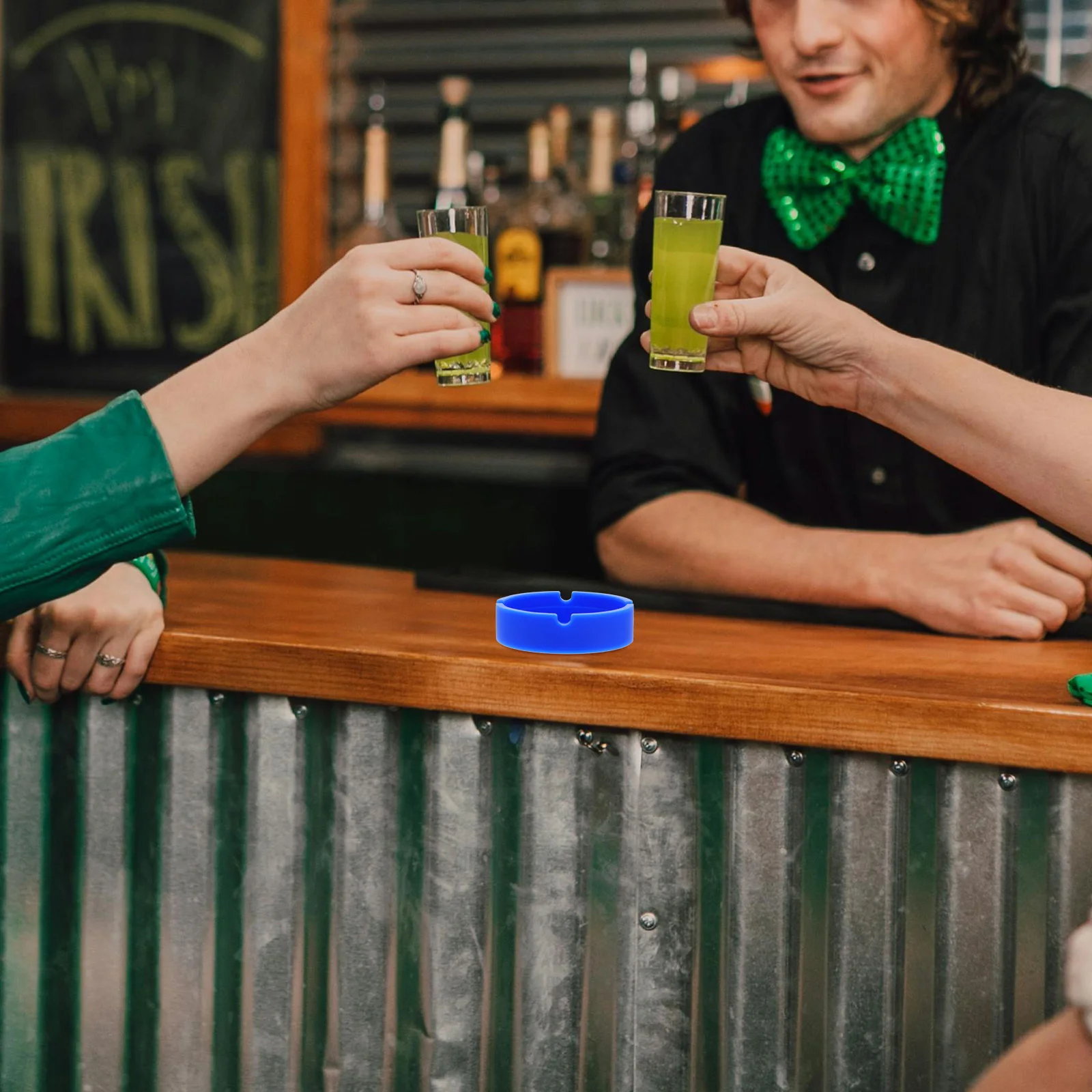 

Reusable Round Silicone Wine Bottle Holder Non-Slip Coaster Protective Mat for Wine Beer Bottles Dining Table Kitchen Bottle Pad