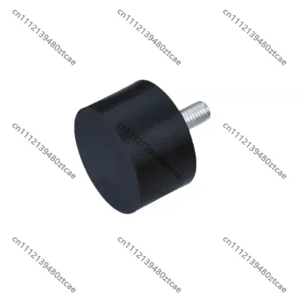 Cylindrical Rubber Shock Absorber Mount, Anti-Vibration Damping Block Machinery Replacement Fitting