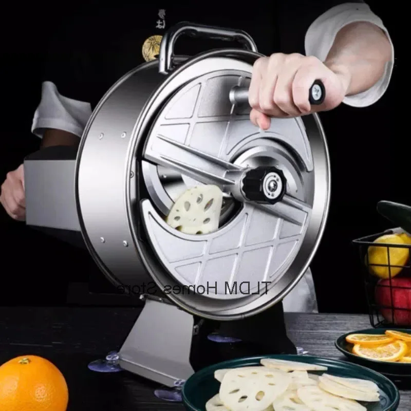 

Manual Food Processors Household Slicer Potato Lemon Slicing Machine Commercial Vegetable and Fruit Slicing Kitchen Tools Y