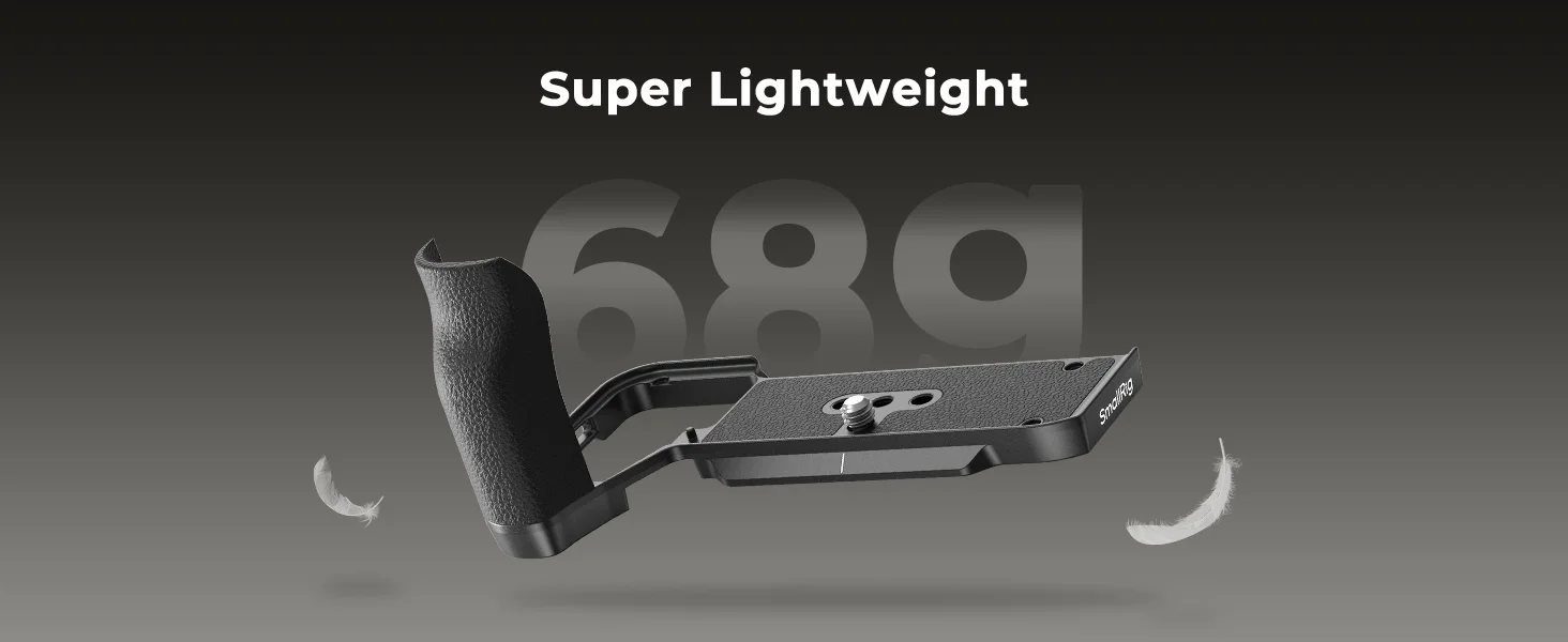 SmallRig A7C II/A7CR L-förmige Montageplatte mit Silikongriff für Sony Alpha 7C II/Alpha 7CR, mit Arca-Swiss Schnellwechselplatte 4797 – Detail 6