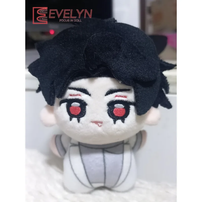 Evelyn 10cm Anime Lovely Plush Toy Starfish Body Mini Cotton Doll Game Decoration Doll Pendant Keychain Toy Birthday Gift