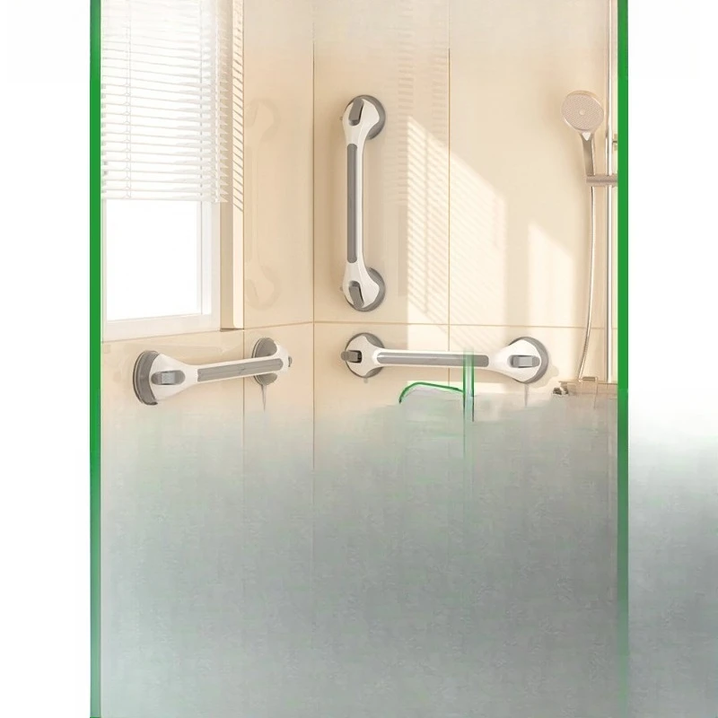 

Toilet bathroom non-slip handrail railing, elderly suction cup safety handrail