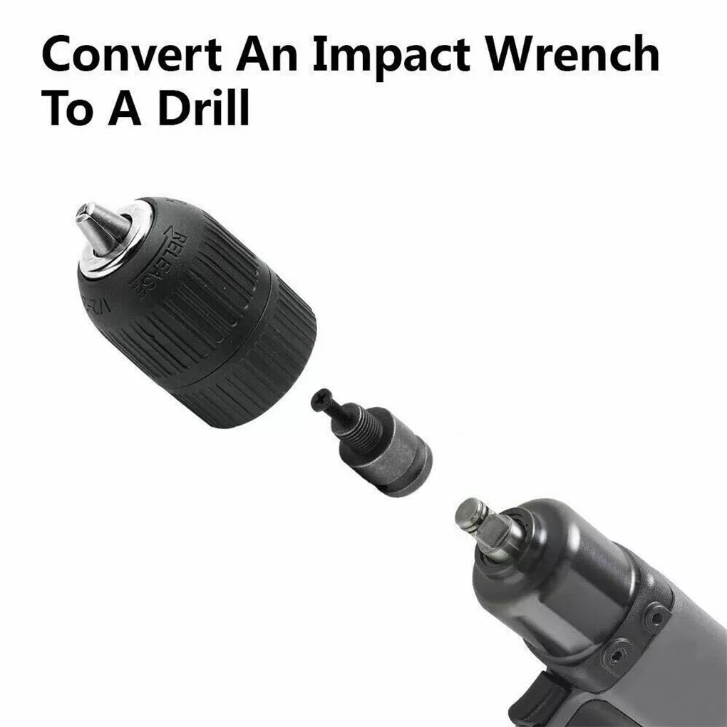 

Quick Change Hand Tight Chuc-k For Drill Bits 2-13MM Unique Locking Function Electric Drill 1/2