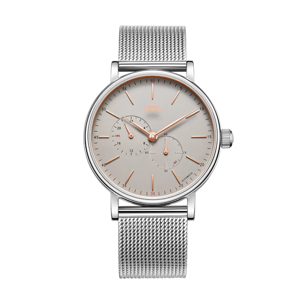 Beijing Watch Classic Series 24 Hours Dial 40mm Man Men Minimalist Watch Stainless Steel Mechanical Automatic Skeleton Watch