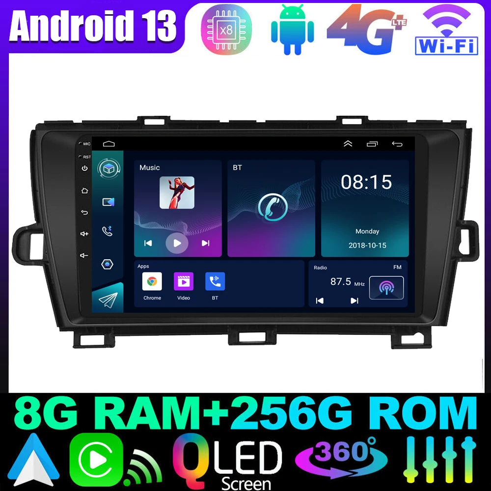 

2Din Car Multimedia video Player Android Radio For Toyota Prius XW30 30 2009 -2014 2015 GPS Navigation 2DIN Stereo head unit dsp