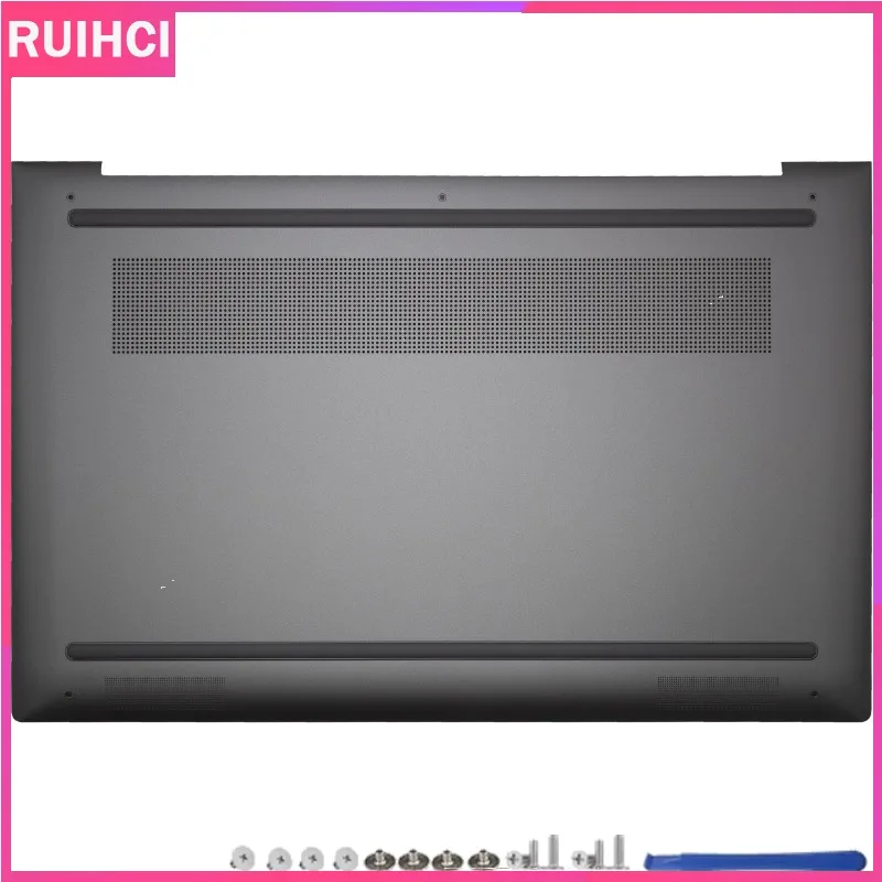 Envy 17-CW 17T-CW 17T-CR TPN-C176 기존 새 노트북 LCD 뒷면 커버 손목 받침대 대문자 하단 베이스 쉘 그레이 실버