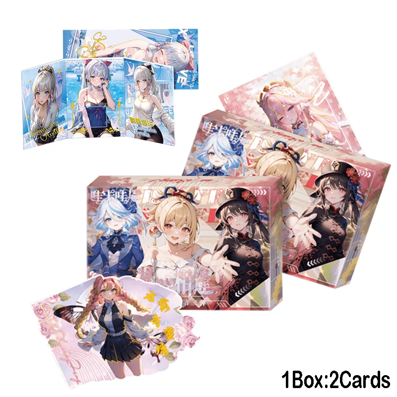 

2024 Newest Hua Ye Xiang Feng 2 Collection Card Waifu Box CCG ACG TCG Game Palying Doujin Toys And Hobbies Gift