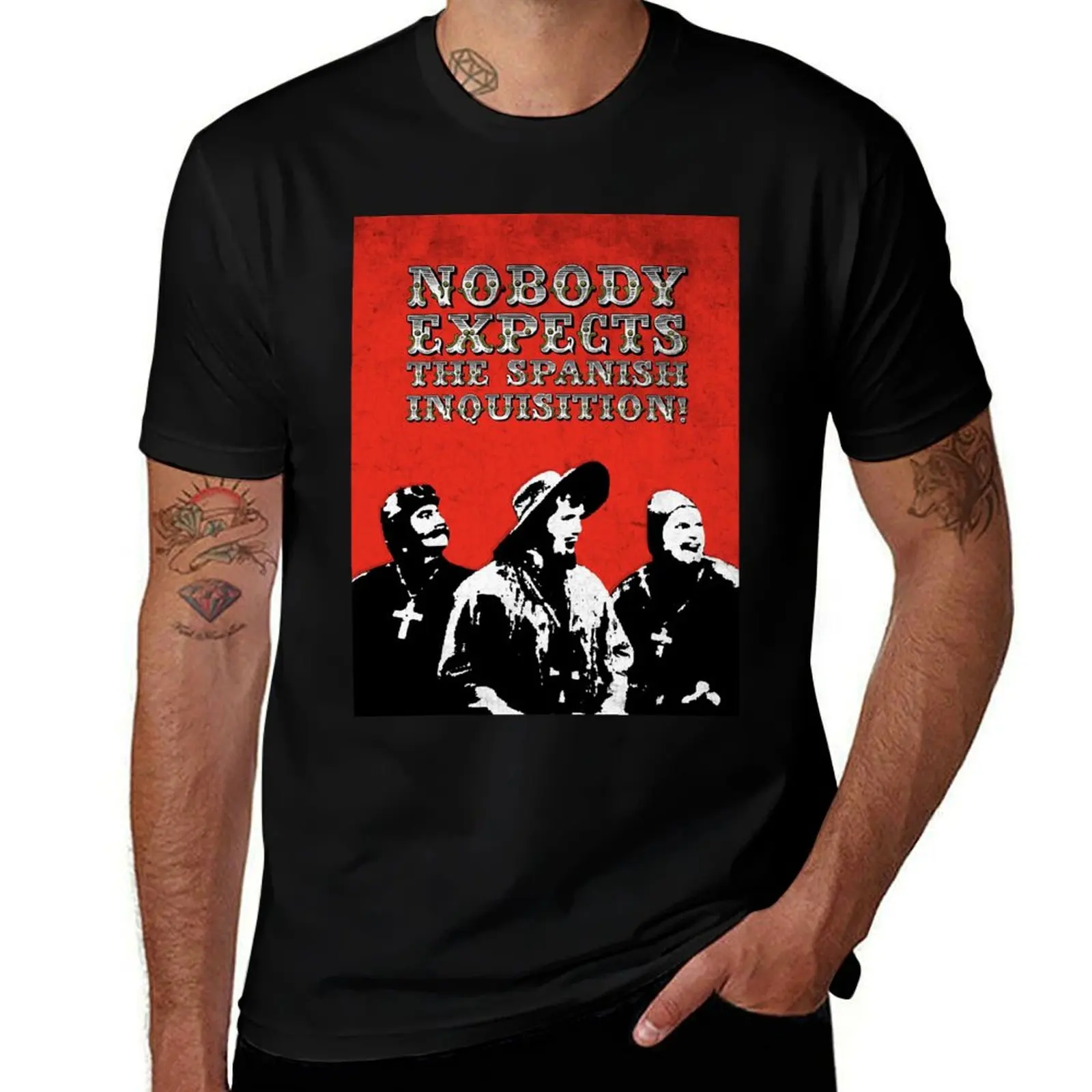 Nobody expects the Spanish Inquisition! T-Shirt Mechanic Work Tee Shirt