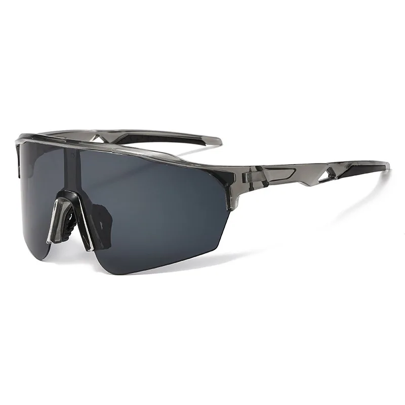 نظارات شمسية جديدة لركوب الدراجات في الهواء الطلق نظارات شمسية ملونة للجري مقاومة للرياح والأشعة فوق البنفسجية للرجال والنساء 9862 #2