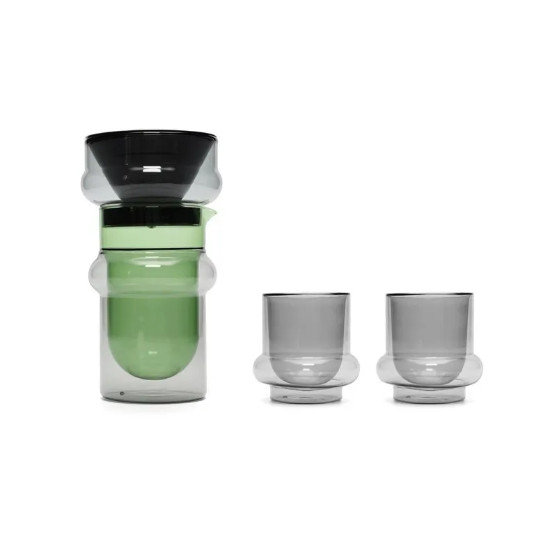 Handmade glass coffee filter, niche high-end coffee cup home gift box