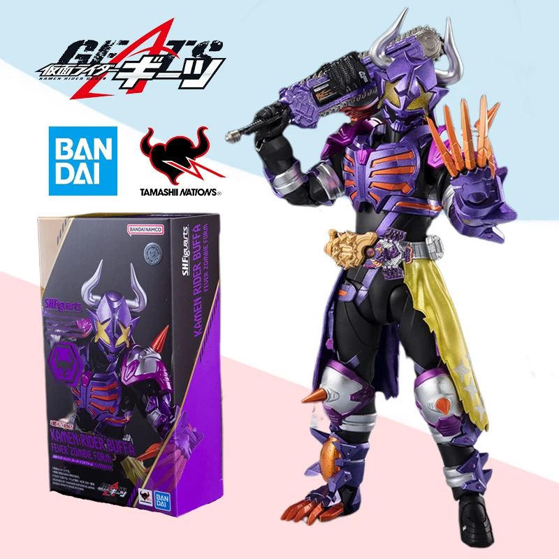 

Original Bandai S.H.Figuarts SHF KAMEN RIDER BUFFA FEVER ZOMBIE FORM Model Kit Finished Toy Gift for Kids Action Figure