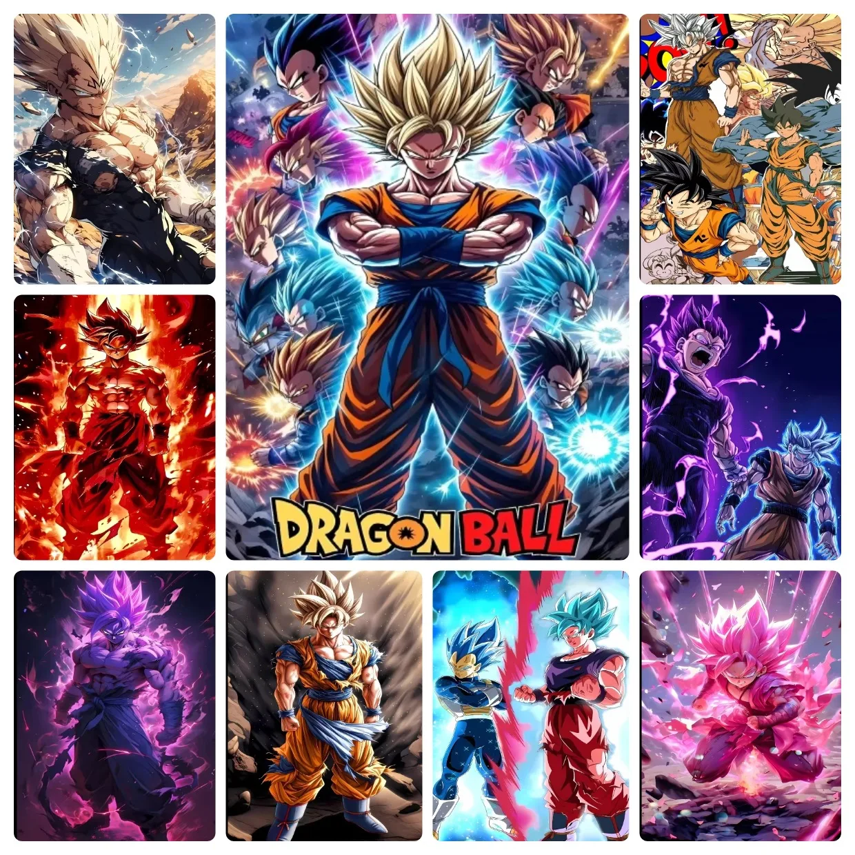 Dragon Ball Goku Classic Anime Character Jigsaw Puzzles 500/1000/1200/2000PCS Handmade Art Exquisite Home Decor Gift No Frame