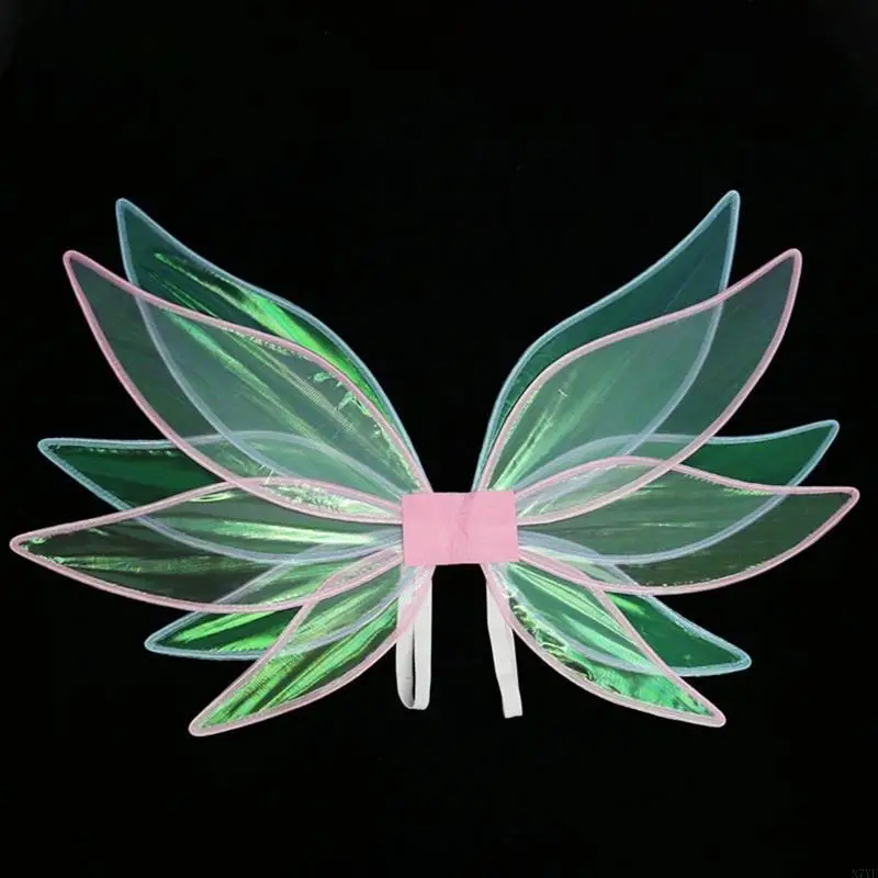 N7yf Kids Adult Princess Ruolo per gioco Costume Fairy Angel Wing Photography Accessori