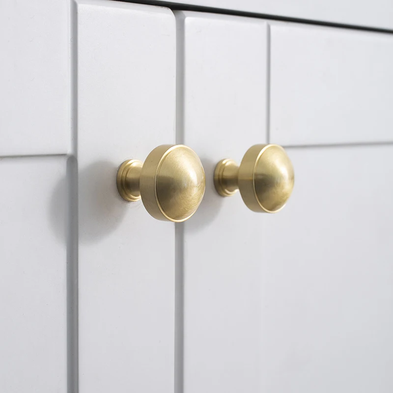 

ГОРЯЧИЕ 8 шт., твердые латунные ручки для европейской мебели, ручки для ящиков, шкаф, шкаф, комод, дверные ручки
