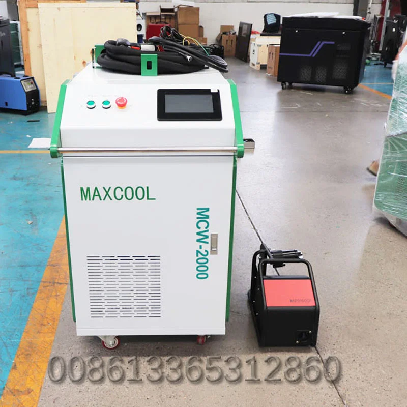 Hand Held 2000w 4 in 1 Fiber Laser Cleaning Cutting and Welding Machine for Refurbishment