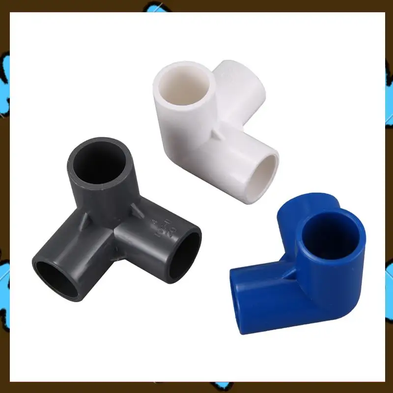 

Promotion! 64Pcs Plastic PVC 20Mm Hose Tee Connector 3 Way Joint For Garden Irrigation Watering Pipe Adapter Tube Parts Tools