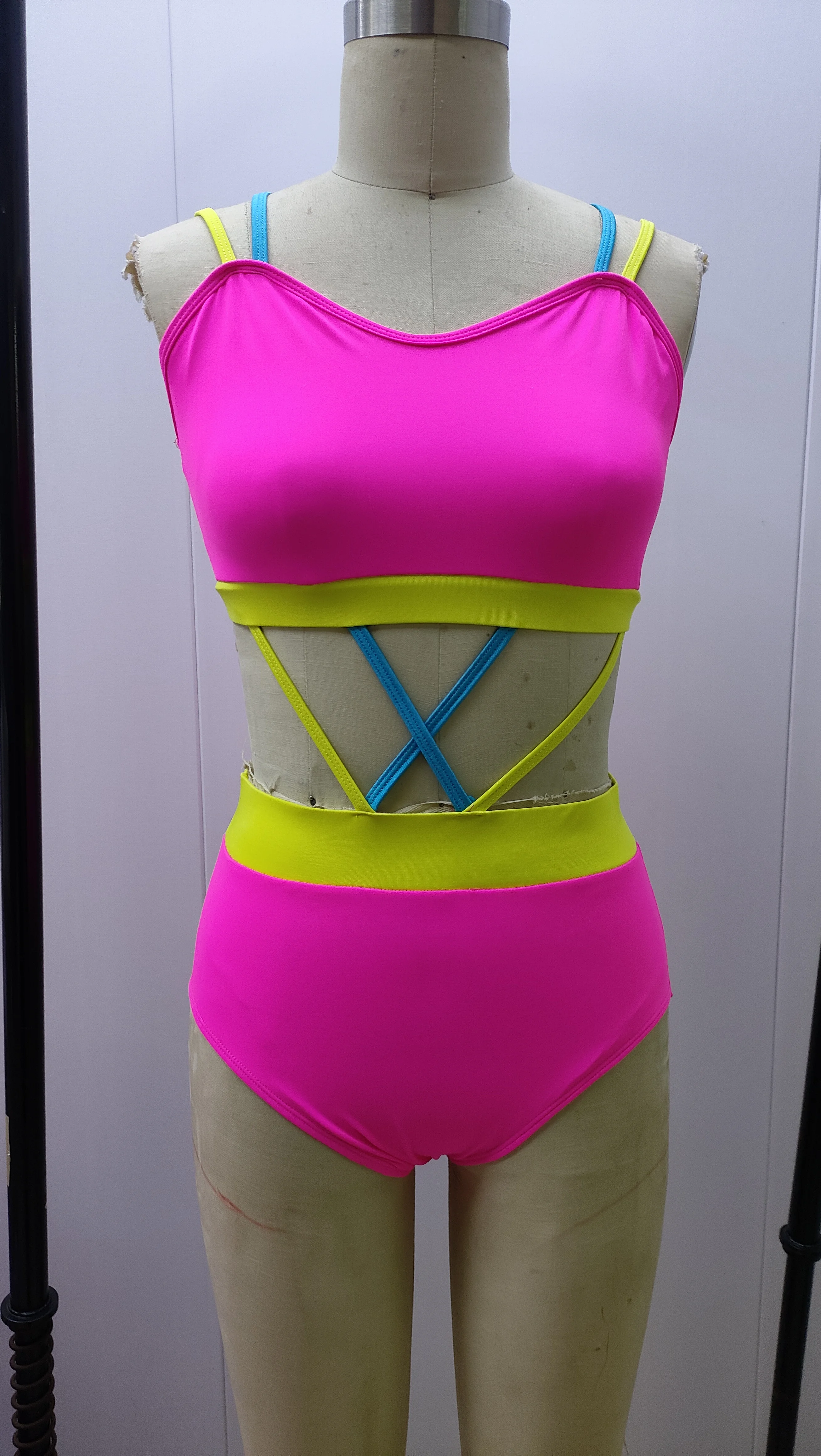 New dance costume professional jazz dance dress performance dress Lodysuit Latin dress