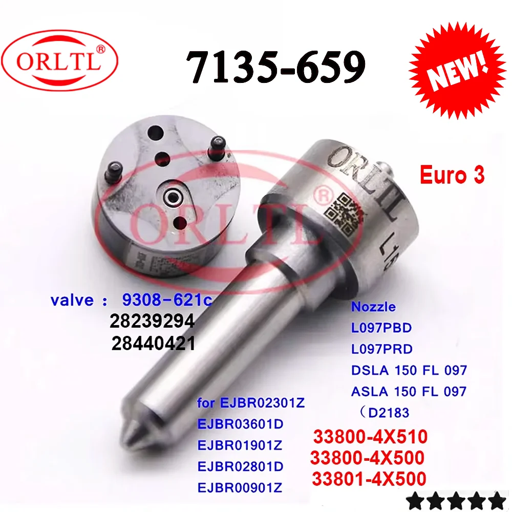 

НАСАДКА L097PBD L097PRD КЛАПАН 9308-621C РЕМОНТНЫЕ КОМПЛЕКТЫ 7135-659 ДЛЯ HYUNDA KIAI EJBR01901Z EJBR03601D EJBR02301Z 33800-4X510 Евро 3