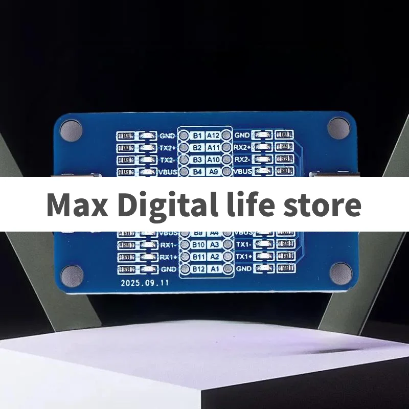 1/3 قطعة جديد مزدوج الرأس Type-C كابل شحن سريع لوحة اختبار مناسبة لاختبار كابل الهاتف #4