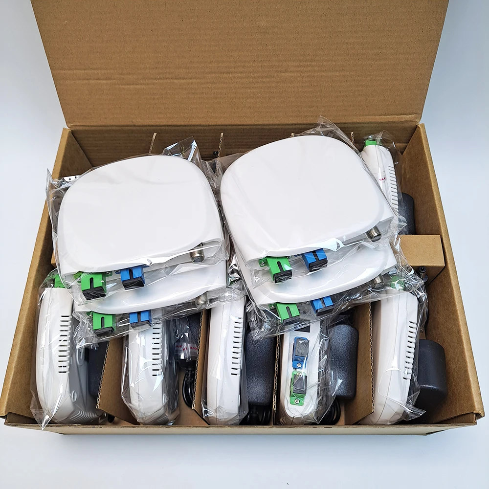 CATV PON Network AGC جهاز استقبال الألياف البصرية FTTH عقدة صغيرة WDM استقبال CATV نشط عقدة مع عرض النطاق الترددي لمنفذ RF 40-862 & 1006 ميجا هرتز #4