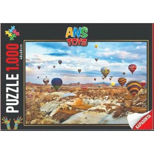 Ans Toys Cappadocia Themed 1000 Piece Jigsaw Puzzle