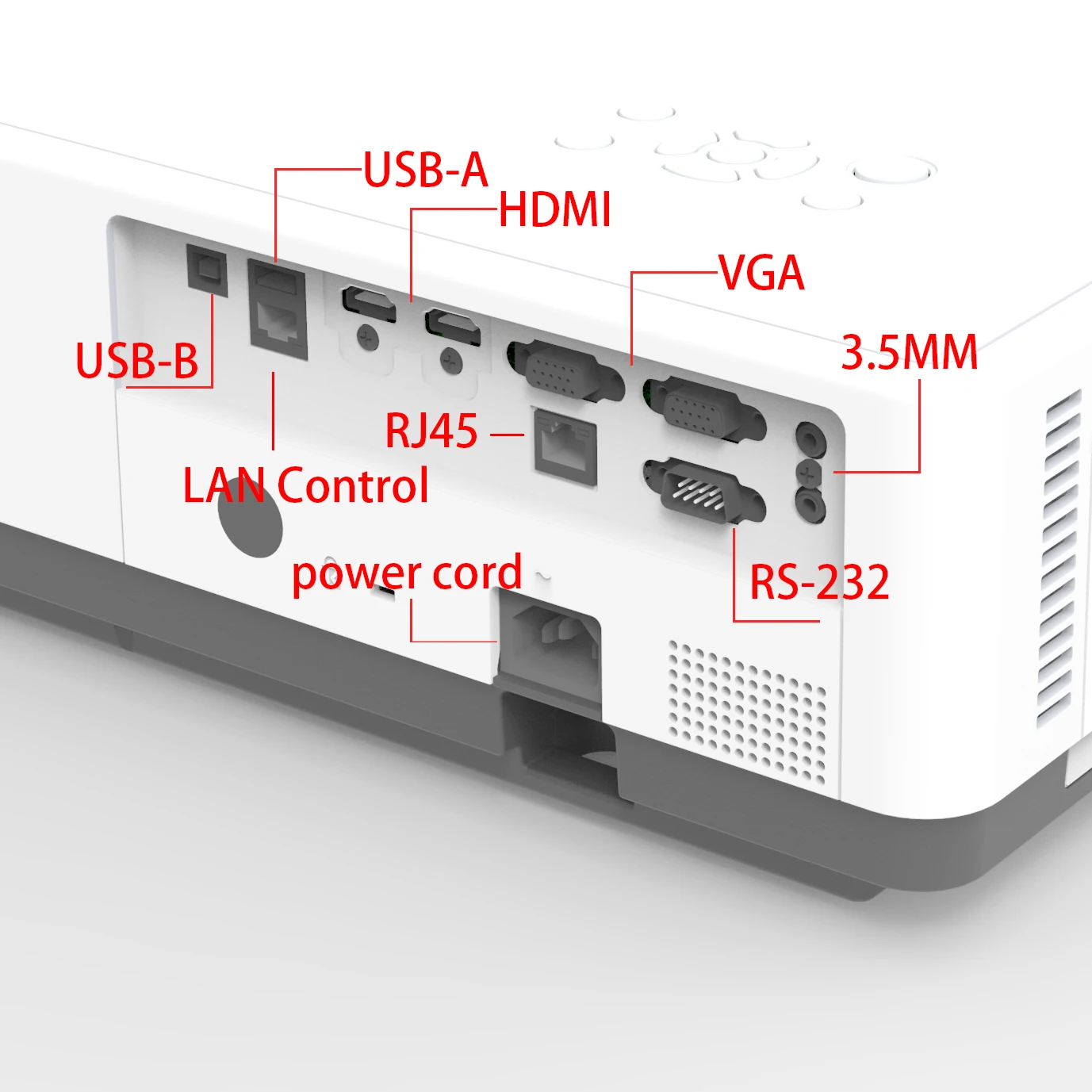 5500 Lumens EL-VL556U 3LCD Projector With Real  Long Throw Laser Light for Educational Use Resolution 1920*1200