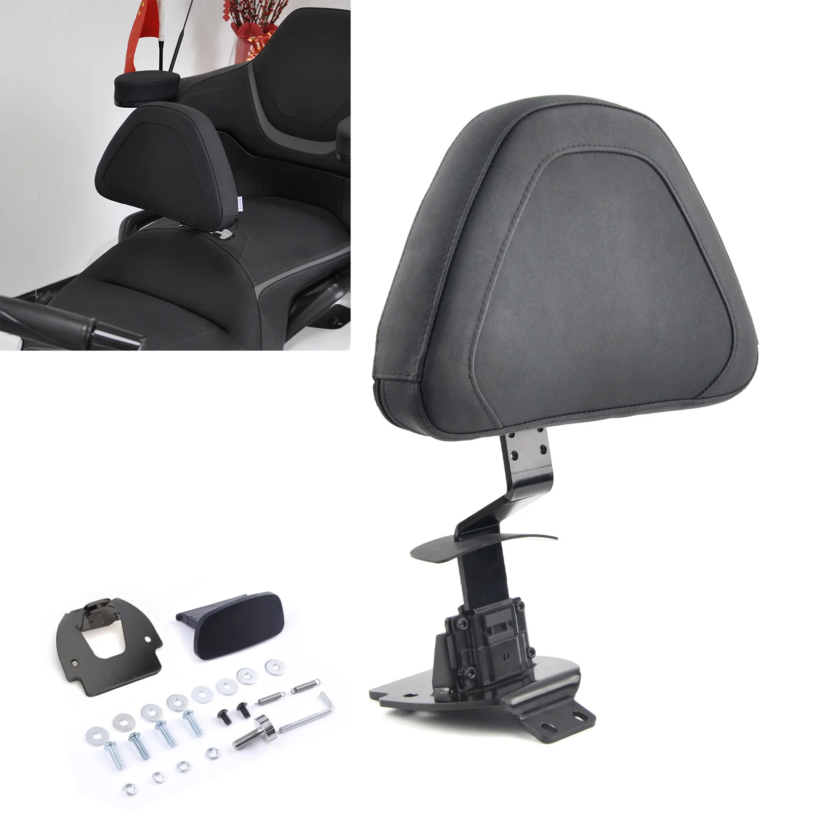 

PANICAL for Honda GoldWing GL1800 F6B DCT 2018-2026 Motorcycle Driver Backrest Quick Removal Backrest Front Seat Backrest
